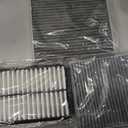 Engine Cabin Air Filters kit for Kia Carnival 2026 2025 2024 2023 2022 (Except Hybrid) (Cabin Filters Located Rear under the Hood & Glove Box)