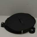 WOMACO Hat Box for Travel, Hard Shell Hat Storage Case for Cowboy Hat, Collapsible Hat Organizer Bag with Handle and Shoulder Strap (Black, Large) (Pack of 1)