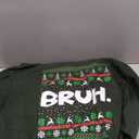 Bruh Ugly Christmas Sweater Funny Teens Boys Kids Matching Pullover Hoodie Large