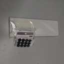 Kitchen Faucet Mat, Diatomite Sink Faucet Mat Splash Guard for Kitchen, Water Absorbing Stone Tray for Sink, Quick Drying Faucet Mat for Kitchen Sink, Absorbent Stone Drying Tray for Bathroom Counter (23.7" x 4", White Gray Style 2)