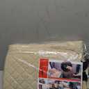 Linen Car Seat Covers Front Seat Covers Breathable Cloth Fabric Car Seat Protector - Universal Fit for Cars, Vans, SUVs, Trucks - 2 Units - Beige