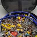 Snow-Chains Easy Install Tire-Chains, One-Pull Fit Design Tire Snow Chains For Passenger Cars, Sedan, SUVs, Emergency Winter Tire Traction Car Tires 215 225 235 245 255 265 - Set Of 2 (KN120)