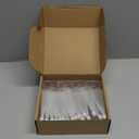 Amylove 16 Pcs Mini Fiber Optic Lamps Bulk Small LED Light up Table Centerpieces for Party Event Decorations with Crystal Base Battery Powered for Glow in The Dark Favors Supplies (6 Inch,Clear)