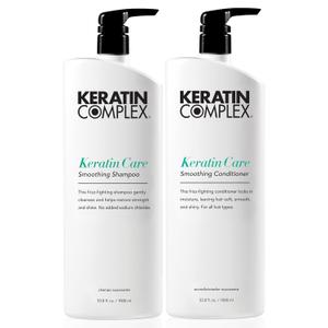 Keratin Complex - Keratin Care Smoothing Shampoo & Conditioner Duo - 33.8 fl oz Each
