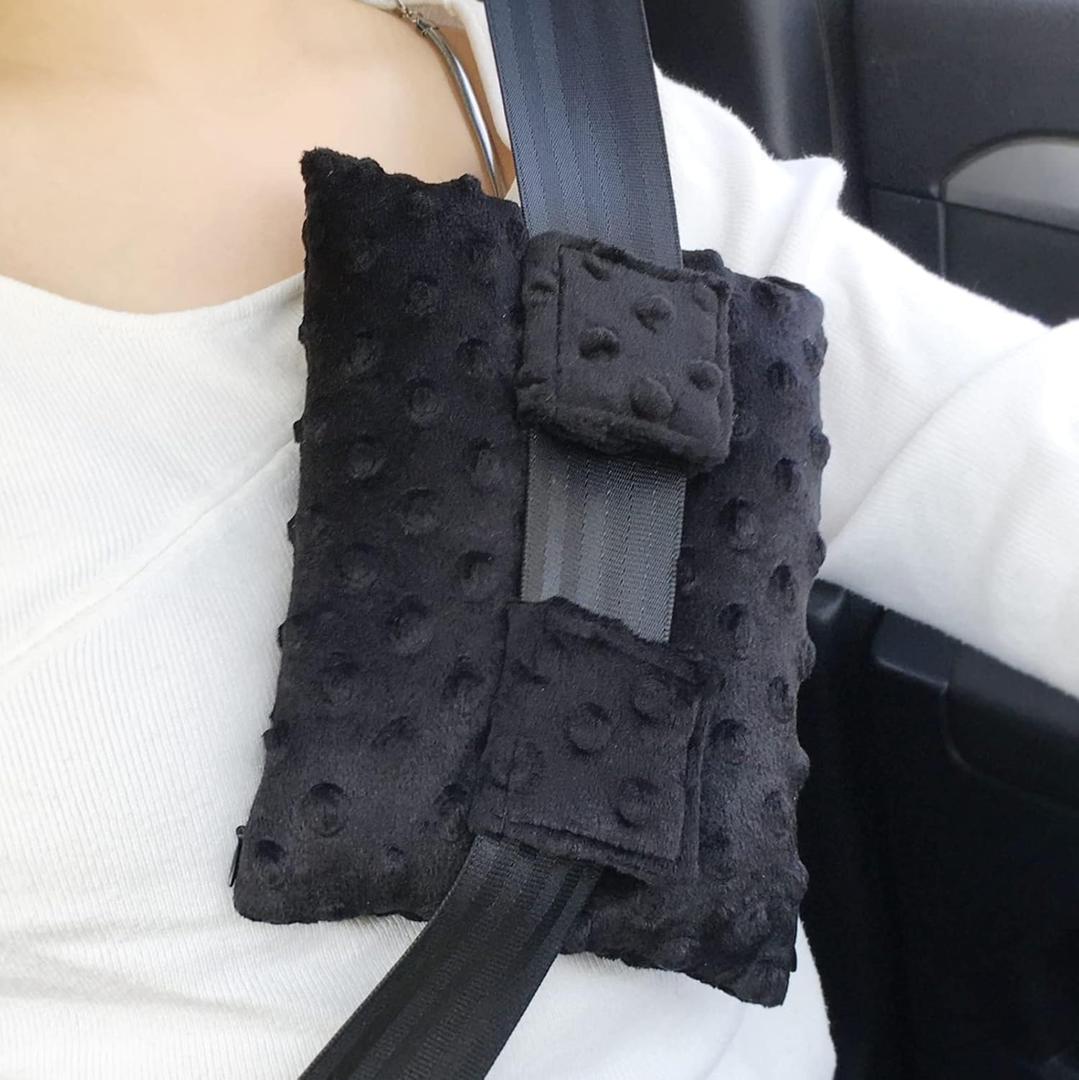 Pacemaker Pillow Chemo Port Pillows for Mastectomy, Open Heart Surgery Recovery Gifts Breast Cancer Bypass Post Surgery Cushion, Minky Dot Black