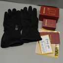 Heated Gloves for Men Women with 7.7V 2400mAh Rechargeable Battery Thin Liner Work Thermal Winter Heating with Touchscreen (Small)