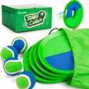 Toss and Catch Ball Set Upgraded - Kids Toys Beach Toys Baseball Games - Sturdy & Water-Resistant Great for Outdoor Pool Yard Games - Classic Gift for Boys Girls 3 4 5 6 7 8 9 10 11 12+ Years Old