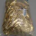 SaitiMade Set of 3 - Gold Cylinder Pedestal Stand Covers, Flexible Cylinder Stand Covers for Party, Wedding or Birthday Event Decor - Only Contains Cylinder Covers