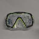 Freela Adult Swim Goggles Mask for Adult with Nose Cover, Tempered Glass Anti Fog Waterproof 180° Clear Wide View men women