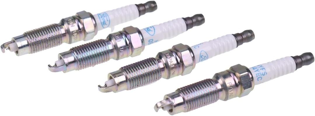 HOLDWELL 4PCS Spark Plug HYFS-094-YEC HYFS094YEC SP539 SP-539 compatible with 2017-2019 Ford Escape 2014-2019 Ford Fusion 1.5L L4