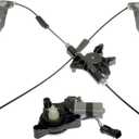 Dorman 751-302 Front Driver Side Power Window Regulator and Motor Assembly Compatible with Select Chrysler/Dodge/Ram Models (OE FIX)