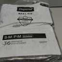 Depend Real Fit Adult Diapers, Incontinence Underwear for Men, Disposable, Maximum Absorbency, Small/Medium, Black, 72 Count