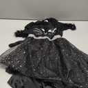 Morph Black Cat Costume For Girls, Kids Cat Costumes For Girls, Black Cats Dress Girl, Halloween Costumes For Kids (10-12 Years)
