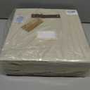 DECOMOMO Storage Cubes, 13x13x13 Storage Cube Bins with Labels, Fabric Organizer Bins (13" / 6pcs, Beige)