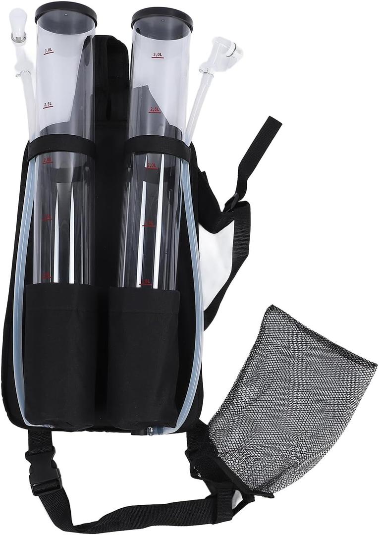 Portable Beer Dispenser, 6L Dual Tank Backpack Drink Dispenser, Double Backpack Beer Liquor,Party Beverage Drink,Party Keg for Tailgating, Festivals