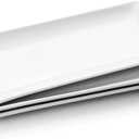 Ceramic Serving Platters Set of 3, White Rectangular Plates Set, 14 Inch / 35.3 cm Large Serving Trays, Porcelain Serving Dishes, Party Platters for Dessert, Buffet, Snack, Steak, Fruit  