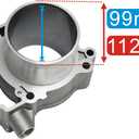 Tupo BJX570-99 Cylinder Kit Compatible with Polaris Ranger 570 Sportsman 570 RZR570 ACE570 EFI 2016-2024, Top End Rebuild Kit