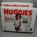 Huggies Size 5 Diapers, Skin Essentials Baby Diapers, Size 5 (27+ lbs), 132 count