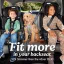 Graco 4Ever DLX Slim 4-in-1 Infant to Toddler Car Seat, Rear Facing, Forward Facing, to High Back Booster & Backless Booster, Slim Car Seat Saves Space & Grows with Child, Thompson, Date Manufactured: 03/19/2025