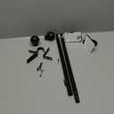 MGahyi Towel Racks for Bathroom-Adjustable Towel Holder(13.18inch-24inch) Sturdy and Rustproof Towel Bar Wall Mounted, Single Towel Bar Rod for Bathroom Accessories(1Pack,Black)