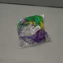 2 x 1920s Feather Fascinator Headband for Women Kentucky Derby Headpiece Fascinator Hats for Cocktail Wedding Tea Party (Mardi Gras)