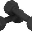 CAP Neoprene Dumbbell Weights Pairs & Sets | Black, Size: 10 lb - Pair