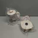 Topwit Electric Tea Kettle, 11 Temperature Control & 4 Presets Glass Kettle with Removable Infuser, 0.8L Electric Kettle for Coffee, Formula, Tea Maker with 8H Keep Warm, Boil-dry Protect, Beige