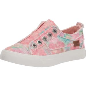 Blowfish Malibu Girls' Play-K Slip-On Sneaker (13 Little Kid, Papaya Swirly)