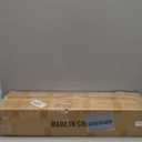 6 Tier Industrial Ladder Shelf Bookcase, Wall Mounted Rustic Bookshelf for Living Room Decor and Storage (Walnut Color, 6 Tier - 10" D x 36" W x 82.5" H)