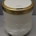 URALFA Automatic Motion Sensor Bathroom Trash Can with Lid, Touchless Trash Bin, Smart Dog Proof Garbage Can, Small Waste Basket for Toilet, Office, Bedroom, 2.8 Gallon, Cream White