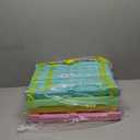 20L Folding Crate, 4Pack Plastic Storage Baskets Organizer for Home and Office,Collapsible Storage Crates for Home Office and Outdoor Organizer. (Mix Colors)