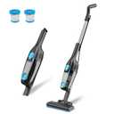 INSE R6 Corded Vacuum Cleaner, 15KPa Powerful Suction with 600W Ultra-Lightweight, Bagless Upright Vacuum for Hard Floor Carpet Pet Hair Car Cleaning