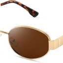 Women's Retro Sunglasses - Classic Trendy Polarized Sun Glasses UV Protection Fashion Eyewear