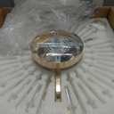 20" Crystal Ceiling Fans with Lights Remote Control Dimmable 6 Speeds Reverible Timer Gold Fandelier for Bedroom Dining Room Living Room