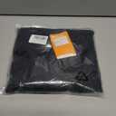 GEMYSE Men's Quarter Zip Pullover Long Sleeve Running Shirt 1/4 Zip Quick Dry Athletic Workout Shirts (Black, XXL)