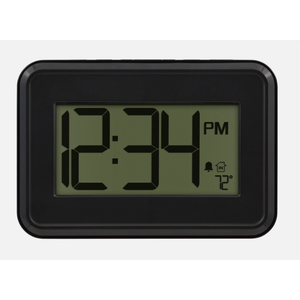 M80307 La Crosse Technology Digital Wall Clock with IN Temperature & Timer