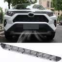 Front Grill Mesh Insert Fit for Toyota RAV4 2019-2025 Accessories, Non- Adventure and TRD Off-Road Models, Air Vent Cover Guard Grille Guard Protector for 2020 2021 2022 2023 2024 RAV 4