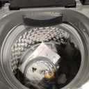 Comfee Portable Washing Machine, 0.9 cu.ft Compact Washer With LED Display, 5 Wash Cycles, 2 Built-in Rollers, Space Saving Full-Automatic Washer (Gray)