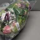 Flower Garland Artificial Rose Vine Flowers Hanging Fake Roses Vines for Wedding Birthday Party Valentines Christmas Room Wall Arch Decor,  Set of 2