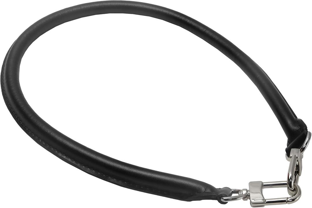 Leather Replacement Straps Length 70cm Fit for Speedy Soft 30 Bag Strap (Black) 