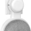 HomeMount Wall Mount for Google Home Mini or Google Nest Mini (2nd Gen),Space-Saving Outlet Holder Accessories for Google Mini Voice Assistant (White)