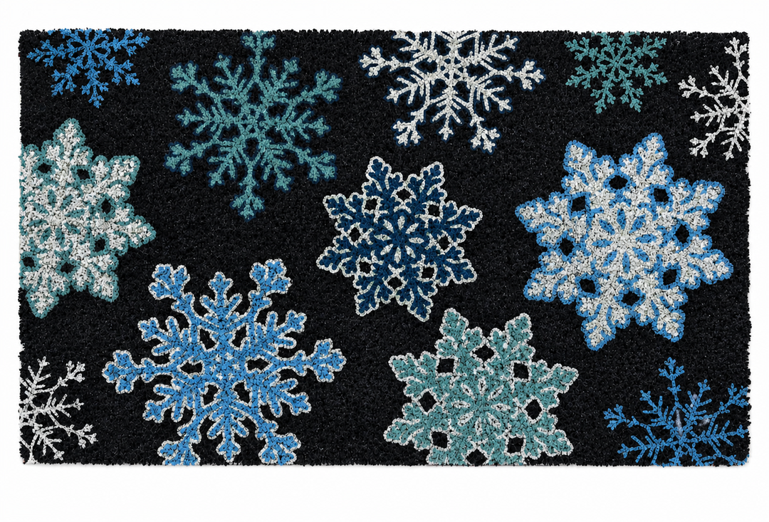 Korhani Home Snowflakes Holiday Coco Mat
18 in x 30 in
