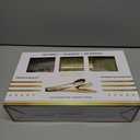 N9R 300PCS Gold Plastic Silverware, Heavy Duty Gold Plastic Cutlery Set Disposable Flatware Dinnerware, 100 Forks, 100 Spoons, 100 Knives, Perfect for Party, Wedding and Daily Use