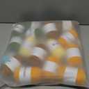 Blanket Crochet Kit for Beginners, Granny Squares Crochet Blanket Kit with Soft Yarns, Detailed Instructions & Step-by-Step Tutorials, Easy Knitting Kit for Beginner Craft Gift(Brown Sunflower)