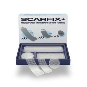 Silicone Scar Patches | Medical-Grade & Hypoallergenic Scar Care for Surgery, C Section Recovery, Keloids, Burns & Stretch Marks | 18 Pre-Cut Flexible Acne Scar Strips