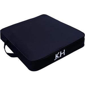 Black Chair Cushion, Stadium Seating for Bleachers, Best for Camping, Bleachers, Sports Events