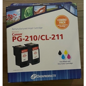 Data Products Remanufactured Inkjet Cartridges Canon PG-210/CL-211 Combo Pack