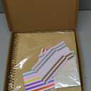 GOTIDEAL 12 x 12 Inch Scrapbook Album with 10 Metallic Markers,80 Pages Craft Paper Photo Album for Wedding and Anniversary, Family DIY Photo Album with Scrapbooking Stickers Corners(Yellow)