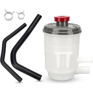 53701-SDA-A01 Power Steering Pump Fluid Reservoir + Suction & Return Hose for 2003-2007 Honda Accord 2.4L/ 3.0L (OEM#53731-SDA-A00, 53733-SDA-A01)