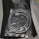 Shower Heads with Handheld Spray Combo, 13 Inches Rain Shower Head with 4 Mode Handheld Wand, and 13 Inches Adjustable Extension Arm, 3 Way Diverter Valve, Extra Long Hose (Chrome)